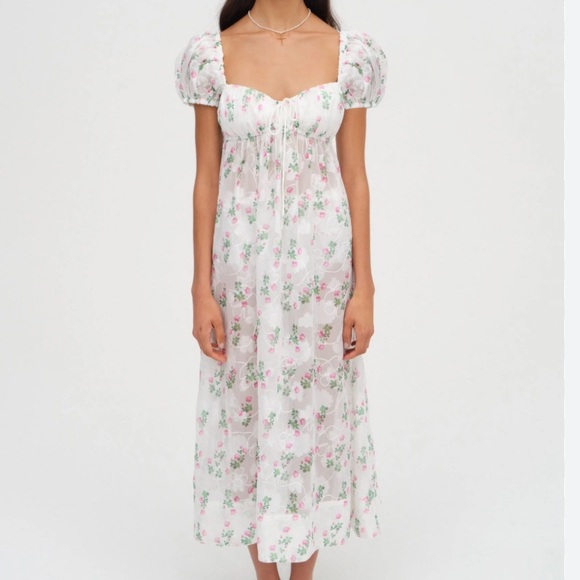 For Love & Lemons Remi Midi Dress - Picture 1 of 3